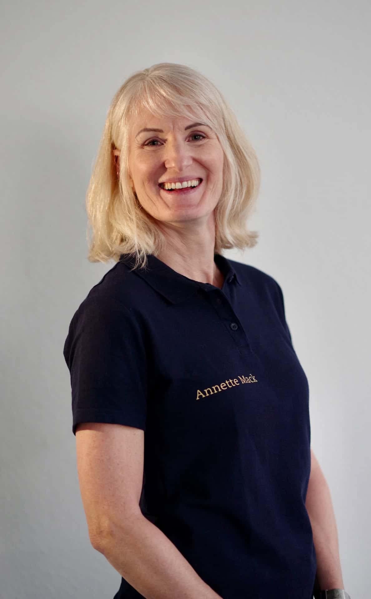 Bild von unserer Trainerin Annette Mack